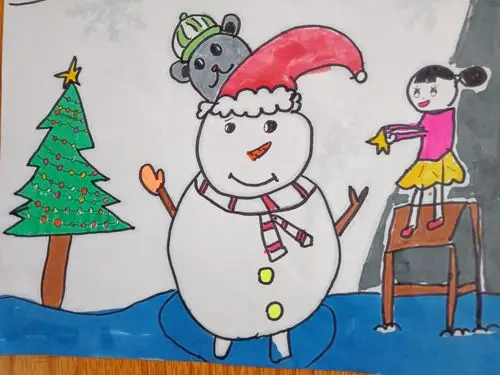 二年级美术课堂《动物朋友们》作品展播