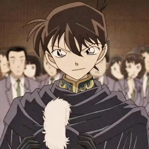 名侦探柯南 新一 工藤新一头像 柯南 毛利兰头像 毛利兰 小兰 情侣