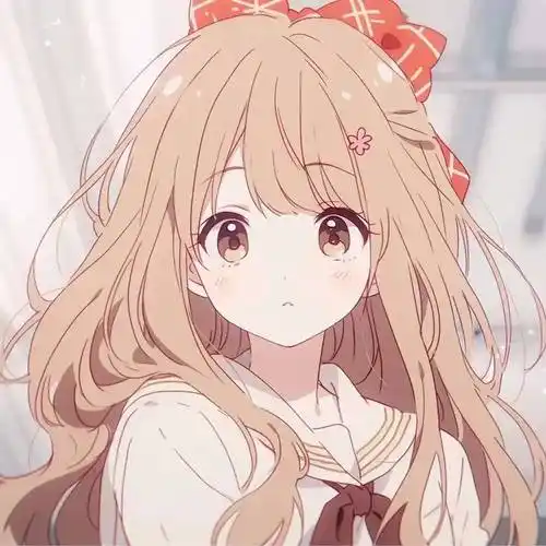 温柔浪漫的动漫女头_侵权_网络_图片