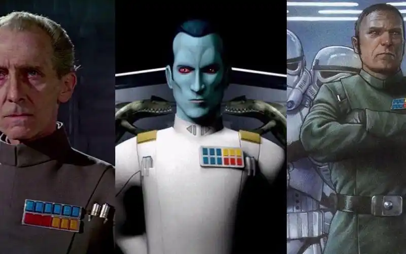 【星球大战】帝国军衔与颜色解析