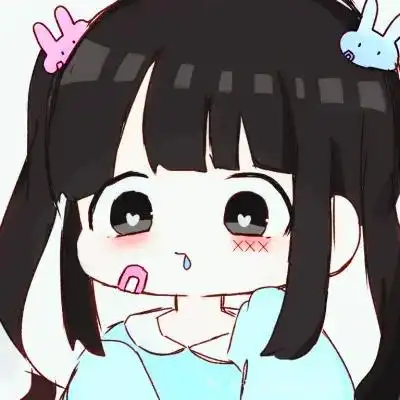 卡通头像女呆萌动漫高清图片_女生动漫头像_头像屋