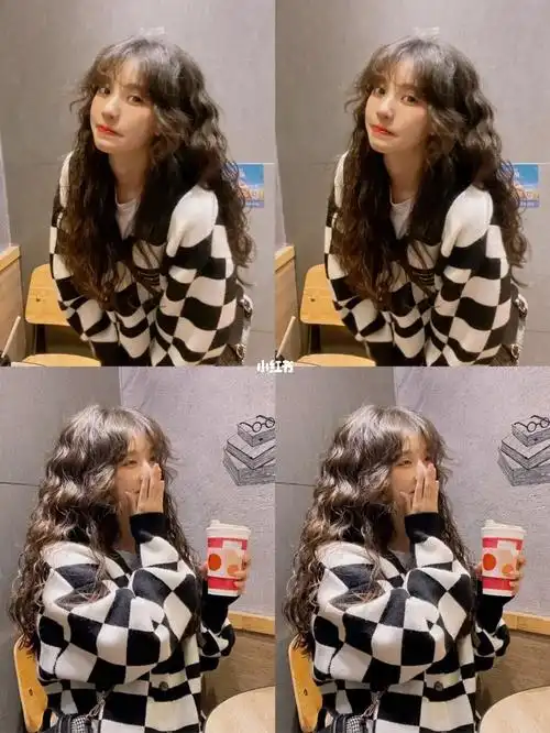 76适合细软很贴头皮的烫发学生党太喜欢了