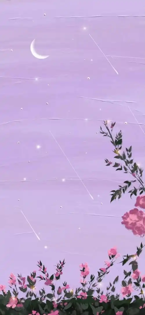 分享一些收集的紫色壁纸
