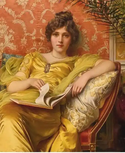 那些古典油画里的女人,真是太美了!