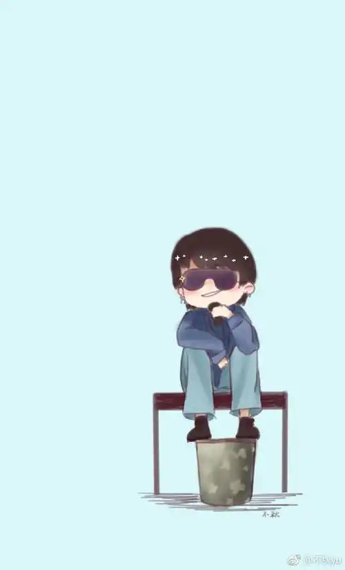 明星 华晨宇 卡通 漫画