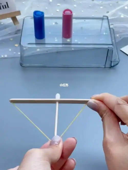 吃完的雪糕棍不要扔,做一个好玩的小弓箭吧#亲子手工  #废物利用