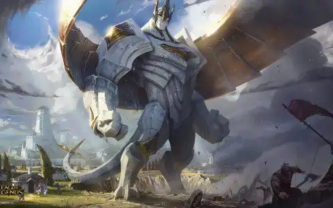 lol新版哨兵之殇加里奥皮肤电脑壁纸分享!