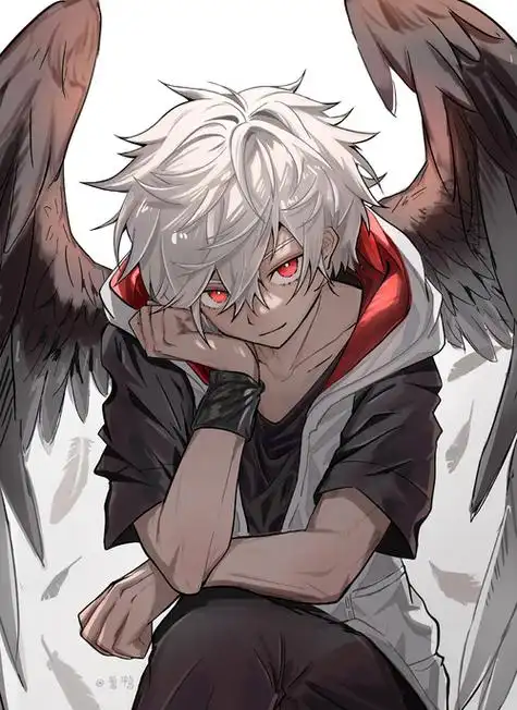 6969白发红眸什么的,我xp爆炸