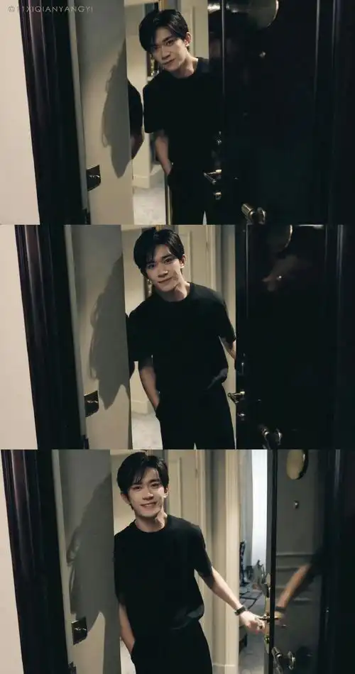 易烊千玺上场前的幕后花絮##golden goose品牌全球代言人易烊千玺