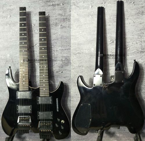 beyond乐队黄贯中斯坦伯格steinberger双头琴无头电吉他 异形吉他