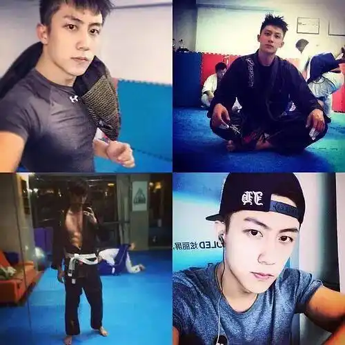 攻气十足的黄景瑜也有少年感的时候出道前自拍更帅