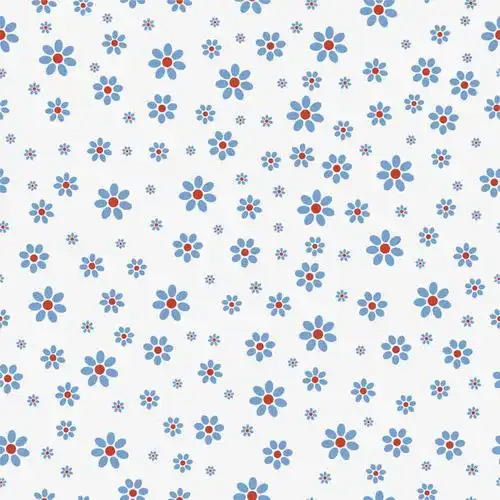 矢量小碎花背景