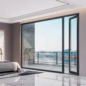 lg门窗定制铝合金玻璃门室内平开门断桥铝阳台门厨房门防晒隔热棒