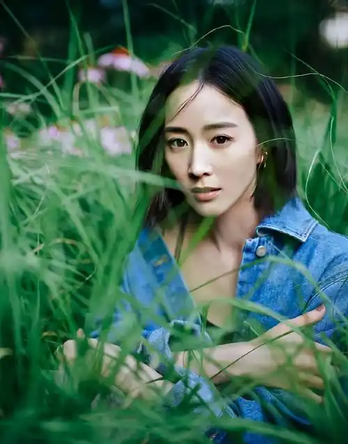 张钧甯 短发牛仔造型好看有气质!_时尚_图片_网络