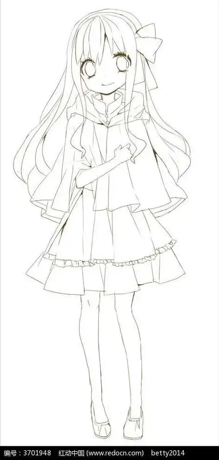 动漫人物简笔画手绘少女背影长发女孩简笔画樱花和动漫女孩的简笔画抱