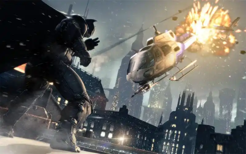 虚拟网游蝙蝠侠阿甘起源酷炫高清桌面壁纸第二辑