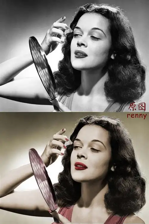 黑白图片变彩色