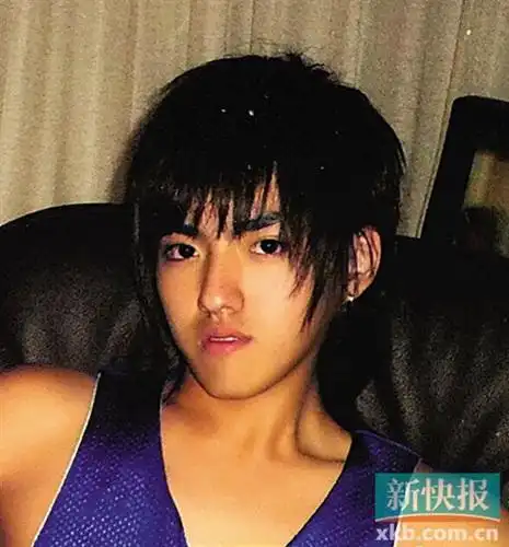 吴亦凡青涩旧照.图片来源:金羊网