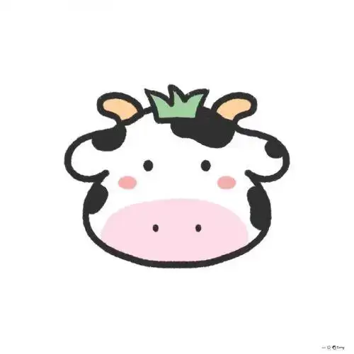牛年的绘画图片 - 毛毛简笔画黑白简笔画头像樱子79简笔画头像可爱小