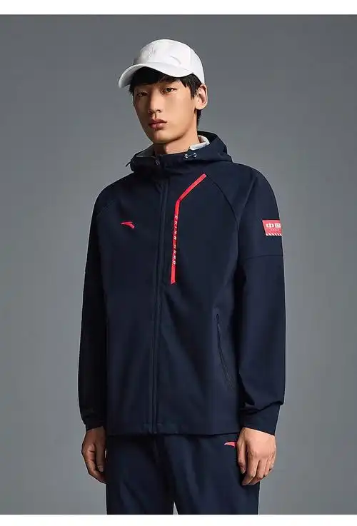 安踏(anta) 运动外套男秋冬季新款梭织外套防风防泼水全天候外衣官方