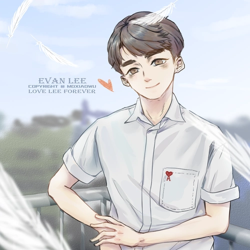 据李易峰七夕更图所作的正比画风尝试,此张为头像尺寸.