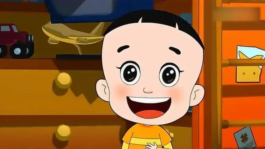 大头儿子觉得军人很威风,他想长大后要当军人