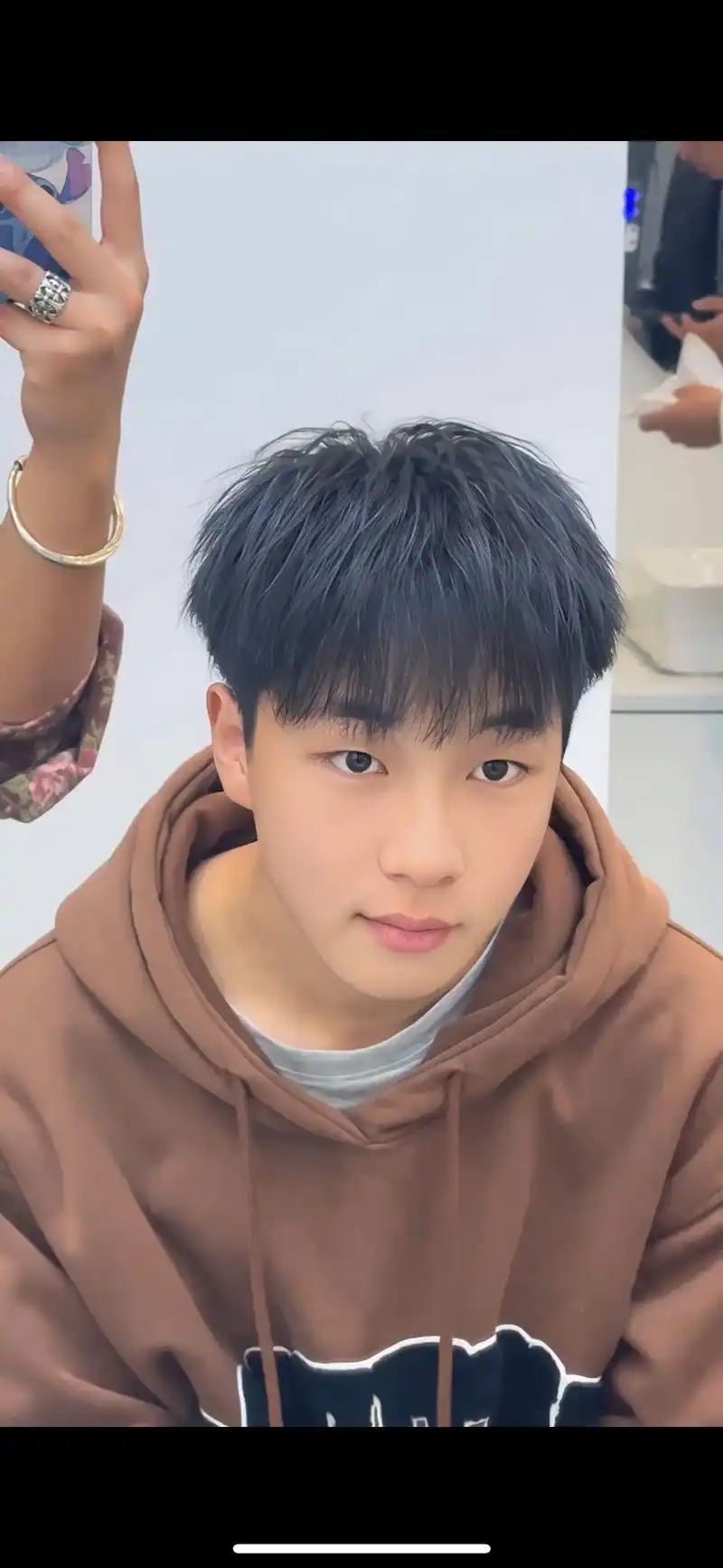 免打理烫发安利  方便好打理,吹干即有形 发型是为 - 抖音