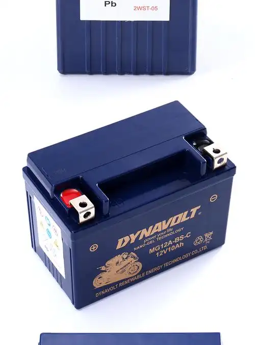 猛狮摩托车电瓶12v7a9a免维护干蓄电池踏板125豪爵铃木150通用锂mg53