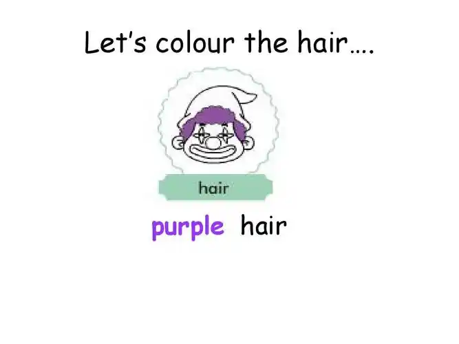purple hair