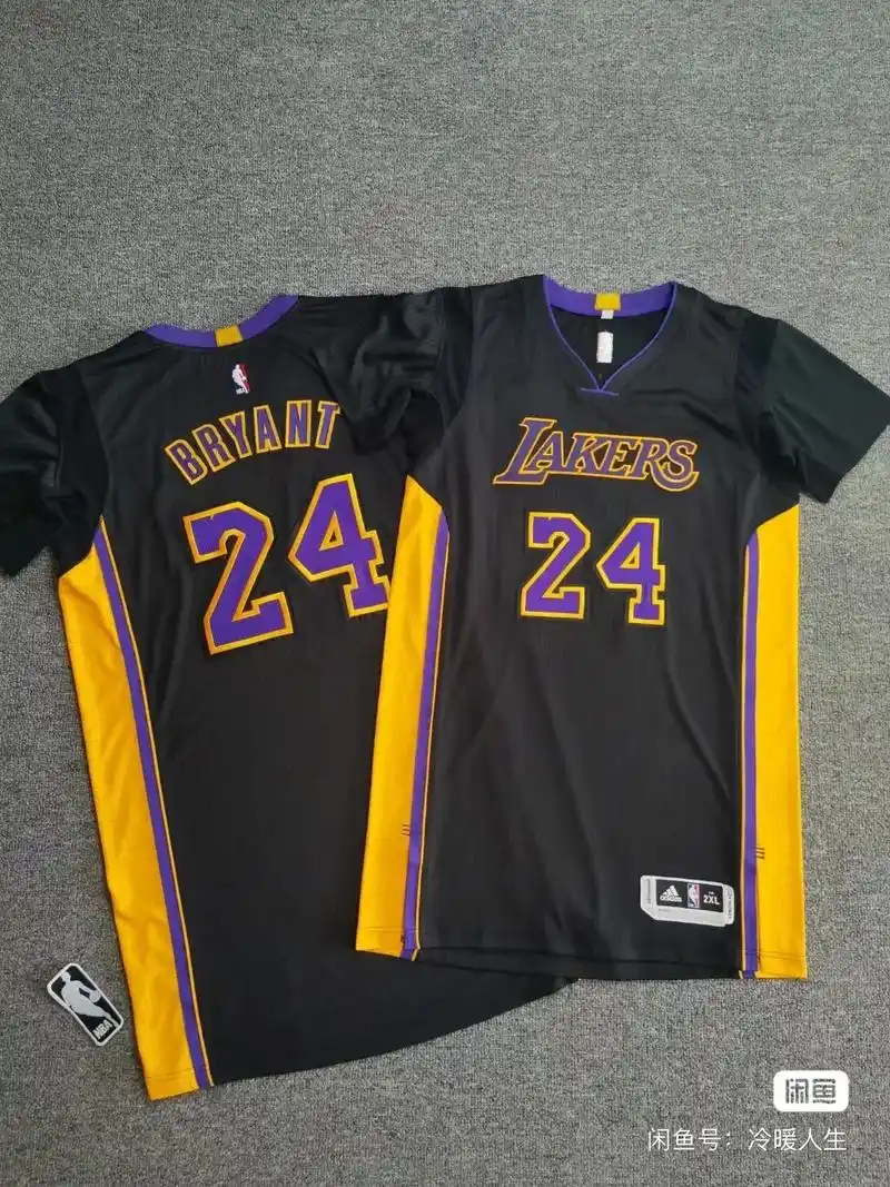 湖人队 科比 好莱坞之夜 经典黑色球衣裤.湖人队 经典 r3 - 抖音