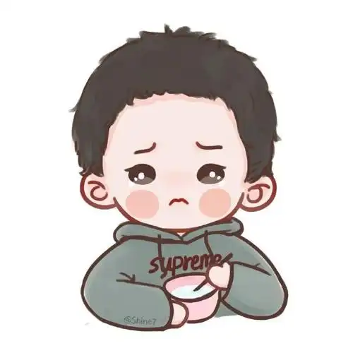 王源饭绘一则 寸头奶源吃饭记