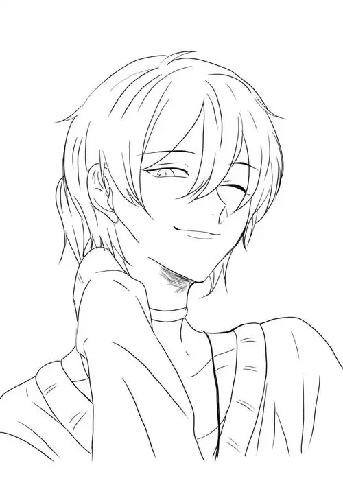 大帅哥  #临摹  #动漫男生头像