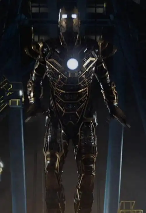 马克41号出现在真人电影钢铁侠3中