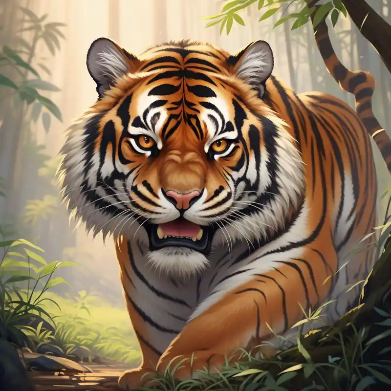 亲们,想要换个霸气的微信头像吗?来看看这些超赞的老虎头像吧!