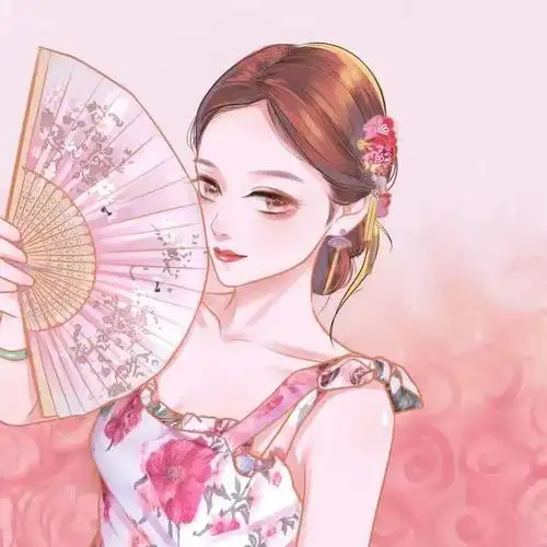 手绘头像‖女人味满满的头像7815