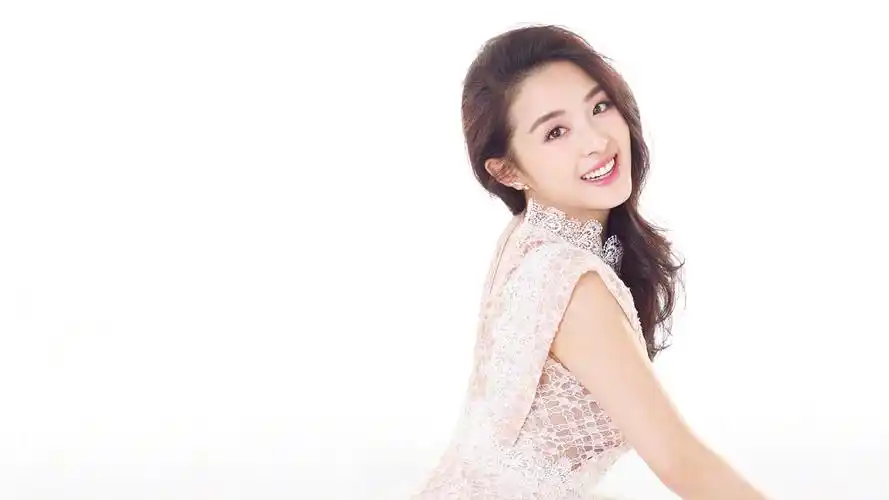 气质女性张含韵高清写真宽屏桌面壁纸
