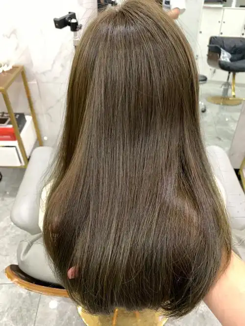 光谷做头发  #光谷烫发染发哪里好  #冷棕色  #薯条小助手  #武汉