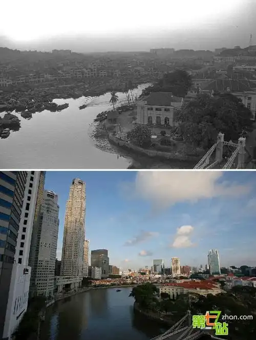今非昔比:新加坡过去与现在风景对比