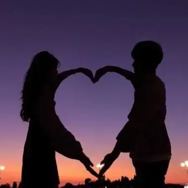 浪漫情侣头像一对