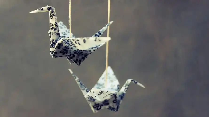 千纸鹤的归宿壁纸