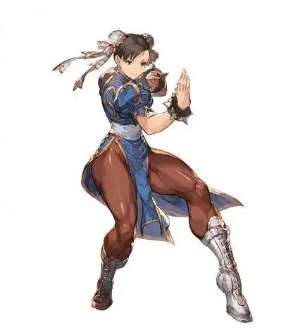 比如《街霸》里的春丽还只是用来形容一些虚拟人物的"金刚芭比"这个词