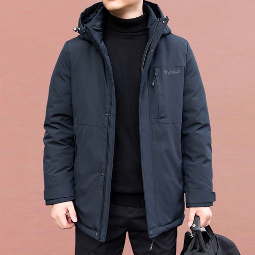 户外冬装外套中青年棉衣男士加绒加厚大码宽松棉衣
