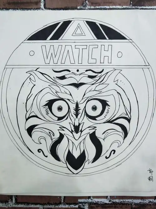 18 总校区 琳琳学院素描《对称之美1》