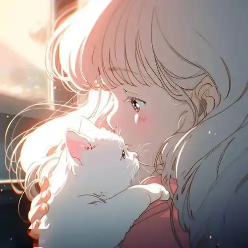 头像| 抱猫猫的363436373039温柔治愈女生头像_礼物_版权