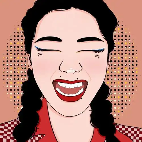 鬼马金婧01女生头像分享