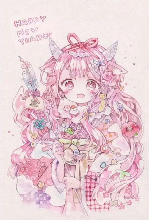 少女简笔画绘画教程,卡通女孩简笔画画法步骤图解[图]动漫少女q版萌