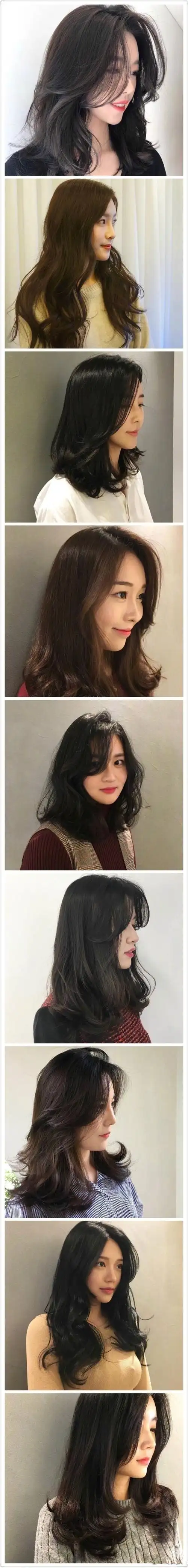 准备换新发型的妹纸,拿这些图去美发店就够了,各种长度都有哦.