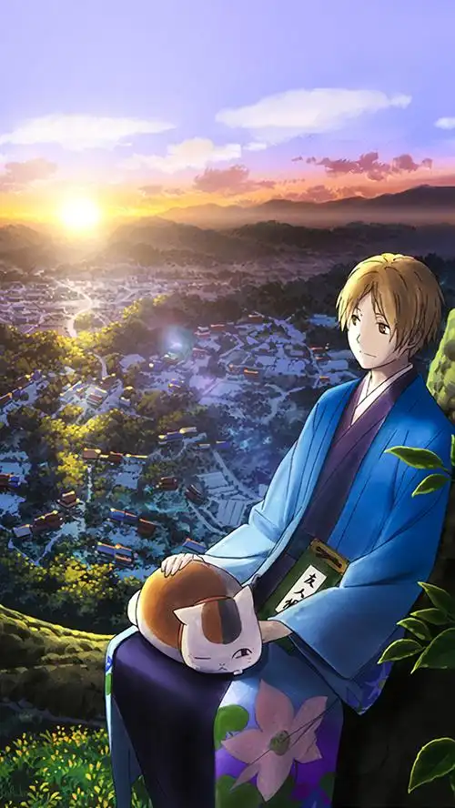 夏目友人帐 手机壁纸 二次元 唯美 背景(转发自新浪微博@可爱的外表下