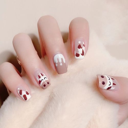 指甲油持久免烤不可剥快干网红款2021新色豆沙橘南瓜显白少女美甲