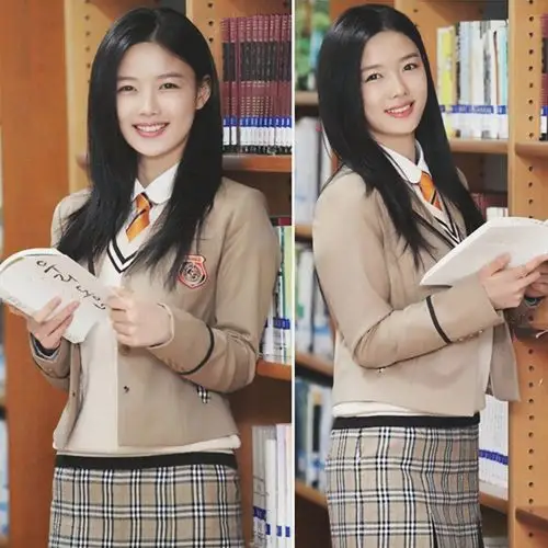 韩国校服韩版校服图片大全